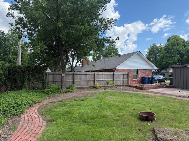 2125 Fremont Dr, The Village, OK 73120 - view of yard
