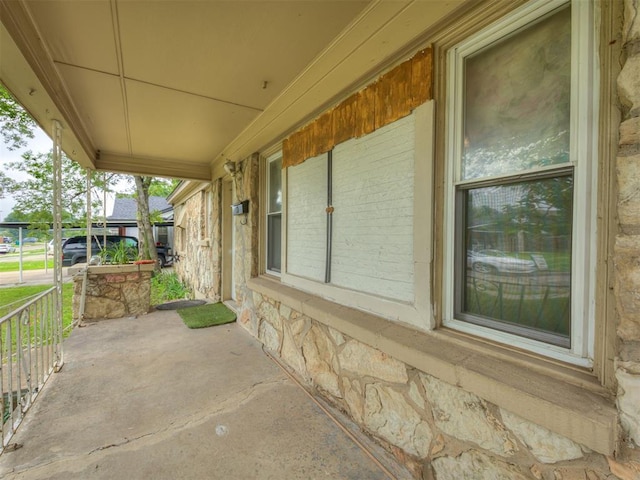 3236 SW 37th St, Oklahoma City, OK 73119 - view of covered porch