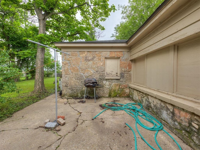 3236 SW 37th St, Oklahoma City, OK 73119 - view of patio with a grill