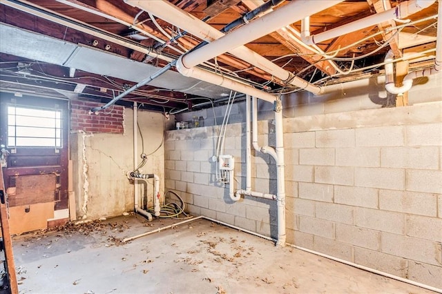 816 W Padon St, Blackwell, OK 74631 - view of basement