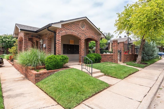 6206 Waterford Blvd Unit 78, Oklahoma City, OK 73118 - view of front of property featuring brick siding