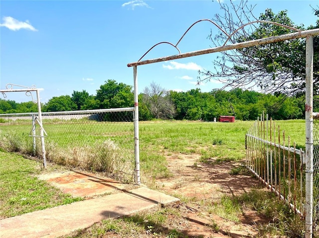 416 E Quail Rd, Chickasha, OK 73018 - view of yard with a view of rural / pastoral area