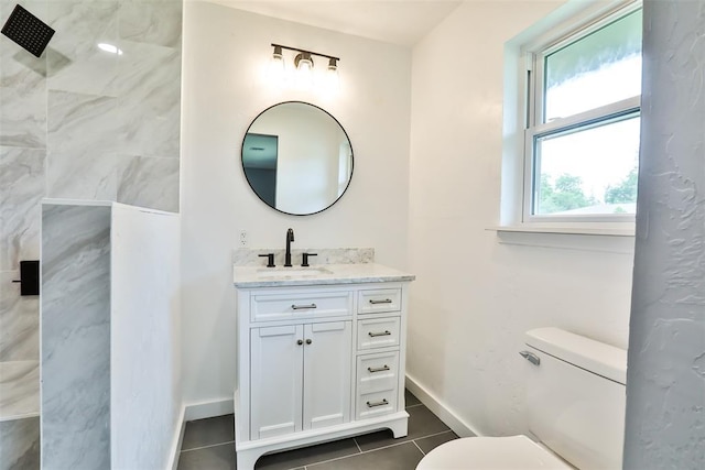 336 N Sherry Ave, Norman, OK 73069 - full bath featuring vanity, tile patterned flooring, and a shower