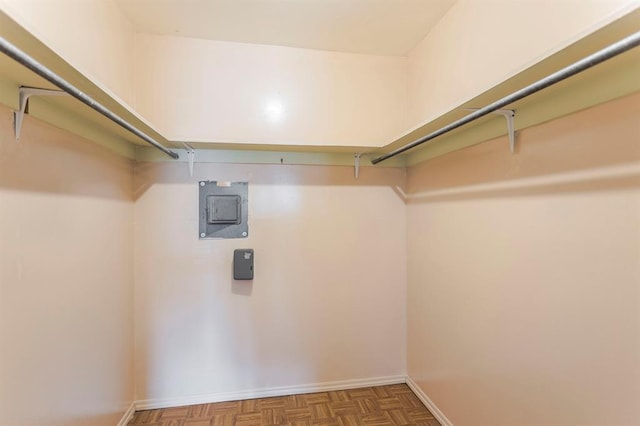 2604 N Ann Arbor Ave Unit 224, Oklahoma City, OK 73127 - walk in closet featuring electric panel