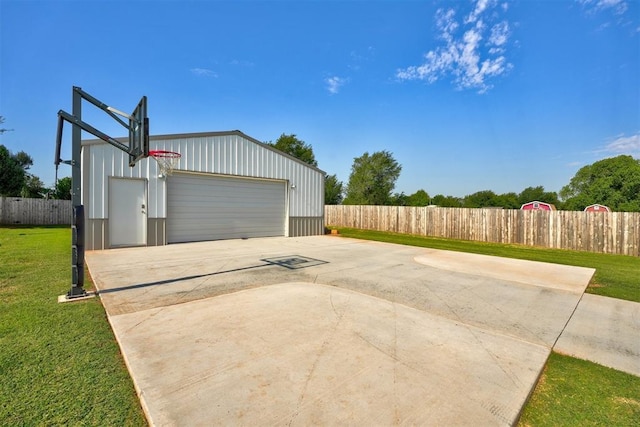 612 E Coffee Creek Rd, Edmond, OK 73034 - view of detached garage