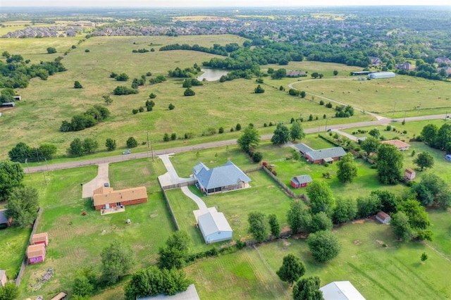 612 E Coffee Creek Rd, Edmond, OK 73034 - overview of rural landscape featuring agricultural land