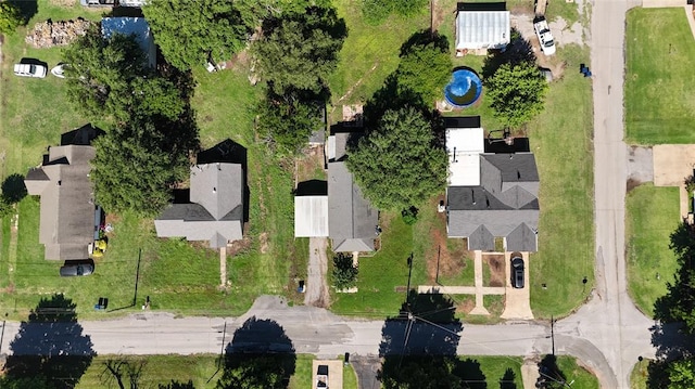 305 N Reimer St, Corn, OK 73024 - drone / aerial view