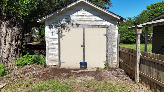 305 N Reimer St, Corn, OK 73024 - view of shed