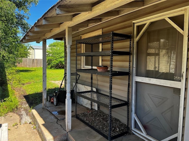 305 N Reimer St, Corn, OK 73024 - view of patio
