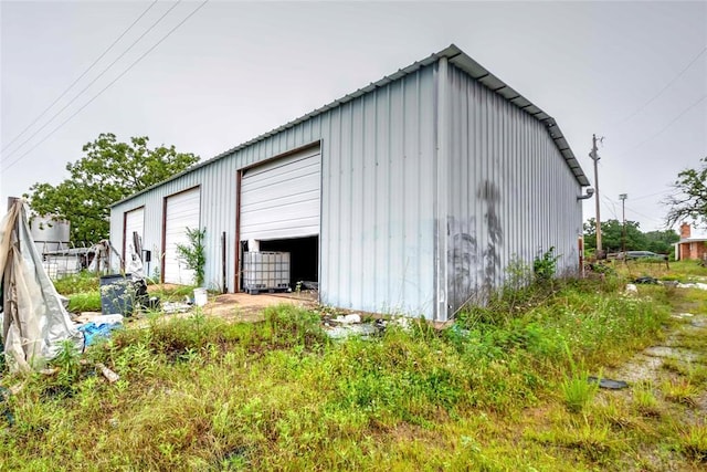 view of outdoor structure