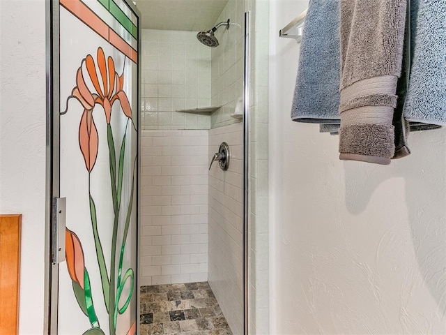 17612 Durbin Park Rd, Edmond, OK 73012 - full bathroom with a stall shower