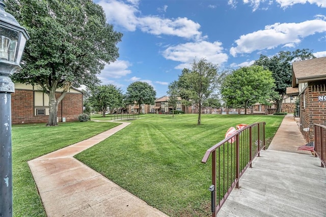 1301 Canterbury Blvd, Altus, OK 73521 - view of green lawn