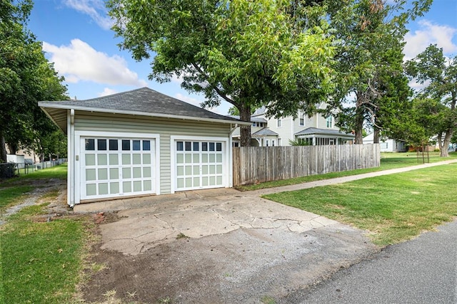 516 S Macomb Ave, El Reno, OK 73036 - view of detached garage