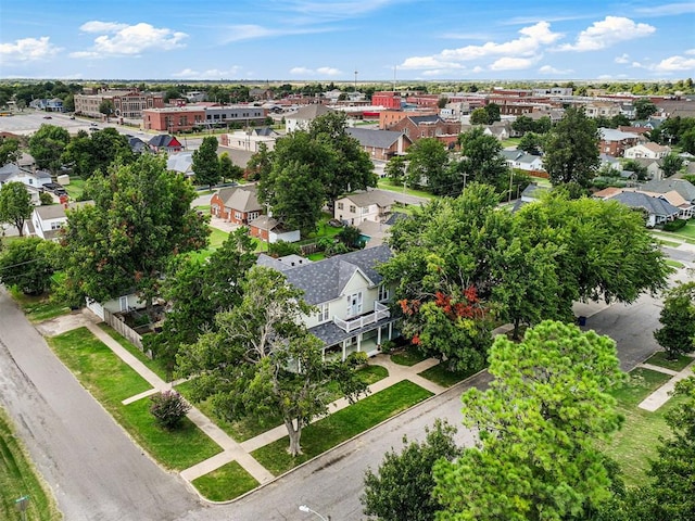 516 S Macomb Ave, El Reno, OK 73036 - aerial perspective of suburban area