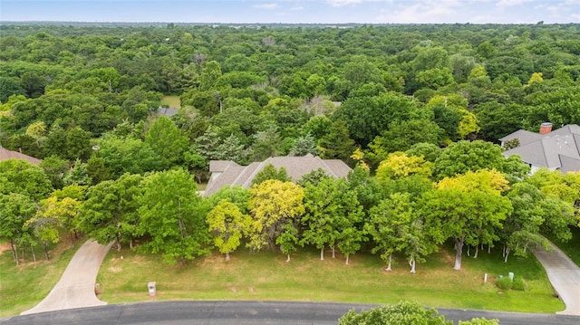 6373 Stone Valley Dr, Edmond, OK 73034 - bird's eye view of a forest