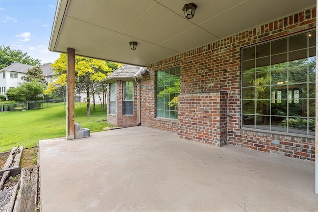 6373 Stone Valley Dr, Edmond, OK 73034 - view of patio / terrace