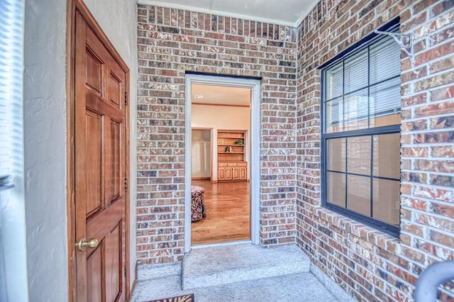 3100 Windward Ct, Norman, OK 73072 - view of exterior entry featuring brick siding
