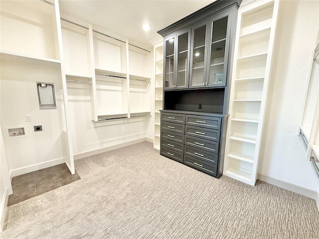 3320 Somerset Farms Rd, Newalla, OK 74857 - spacious closet with carpet floors