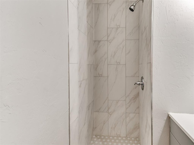 3522 SW 39th St, Oklahoma City, OK 73119 - bathroom with tiled shower and vanity