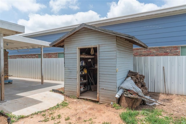 1217 SW 18th St, Oklahoma City, OK 73109 - view of shed