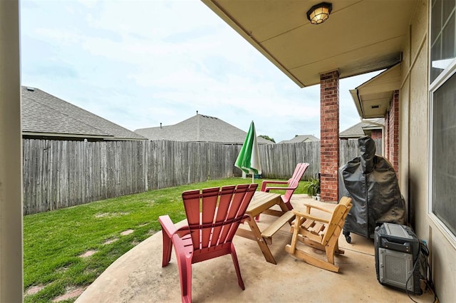 4236 Notting Hill Dr, Moore, OK 73160 - view of patio / terrace