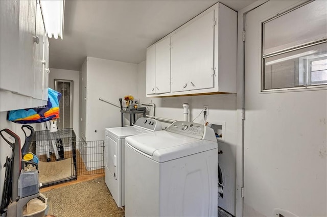 912 SW 4th Pl, Moore, OK 73160 - laundry room with separate washer and dryer and cabinet space