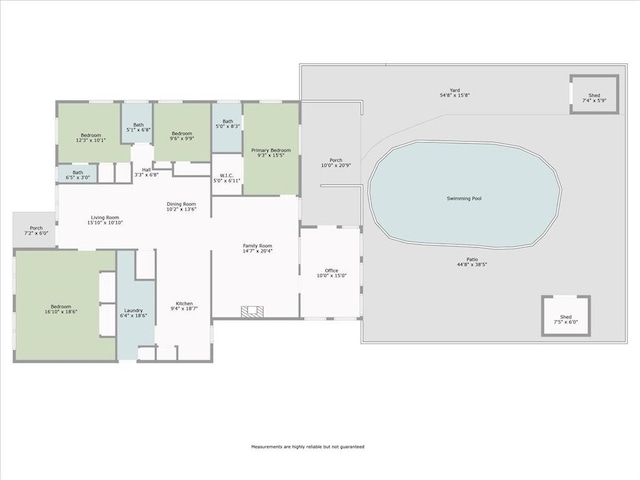 912 SW 4th Pl, Moore, OK 73160 - property floor plan