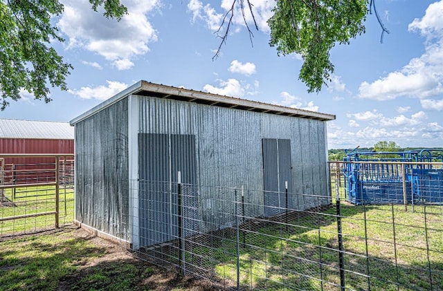 106049 N 3855-1 Rd, Weleetka, OK 74880 - view of pole building