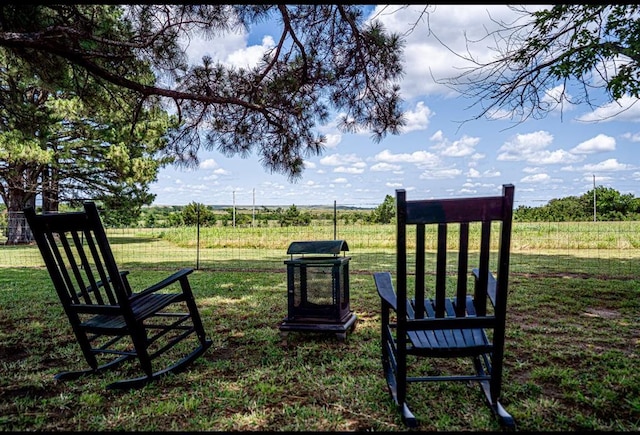 106049 N 3855-1 Rd, Weleetka, OK 74880 - view of grassy yard
