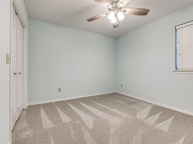 1320 Von Elm Pl, Yukon, OK 73099 - unfurnished bedroom with carpet, a closet, and baseboards