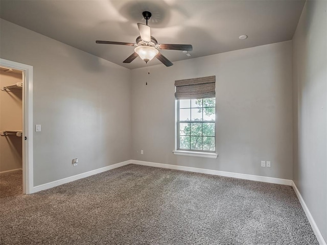 5021 SE 12th Ave, Washington, OK 73093 - carpeted empty room with a ceiling fan and baseboards
