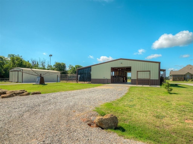 5021 SE 12th Ave, Washington, OK 73093 - view of pole building