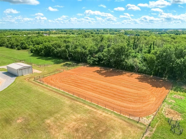 5021 SE 12th Ave, Washington, OK 73093 - overview of rural landscape