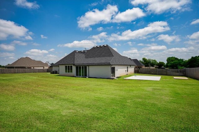 1049 Dorsi Way, Newcastle, OK 73065 - rear view of property with a patio and roof with shingles