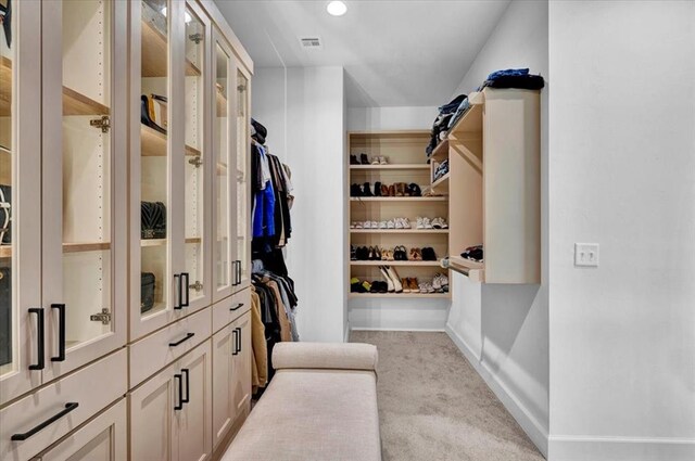 1049 Dorsi Way, Newcastle, OK 73065 - spacious closet featuring carpet floors