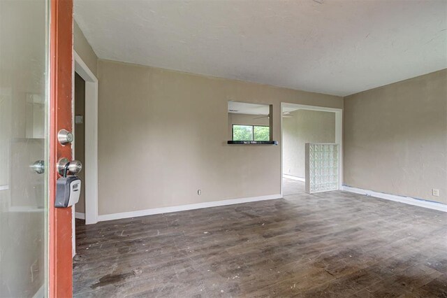 4110 SE 11th St, Oklahoma City, OK 73115 - unfurnished room featuring wood finished floors