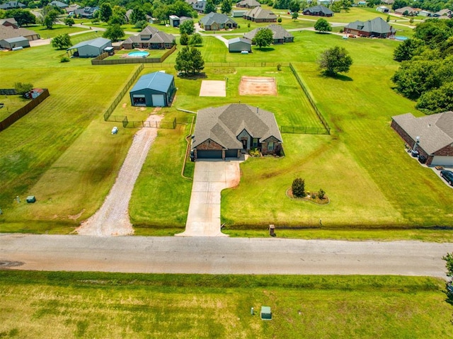 866 County St Unit 2922, Tuttle, OK 73089 - aerial view of residential area