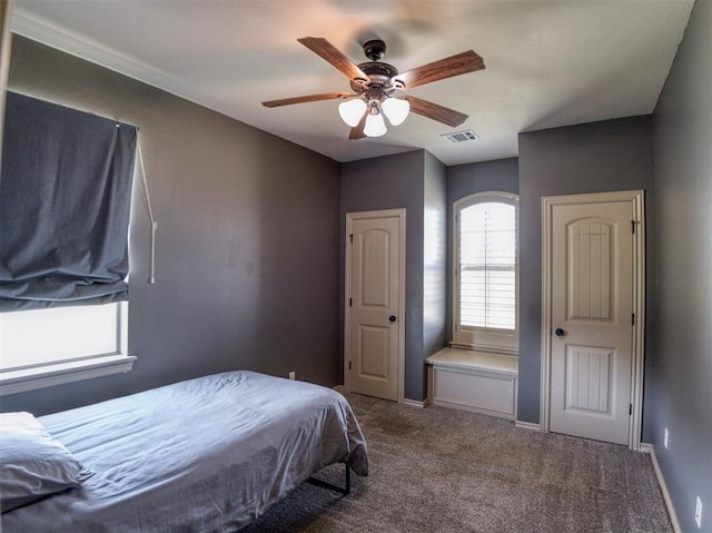 866 County St Unit 2922, Tuttle, OK 73089 - carpeted bedroom with ceiling fan and baseboards