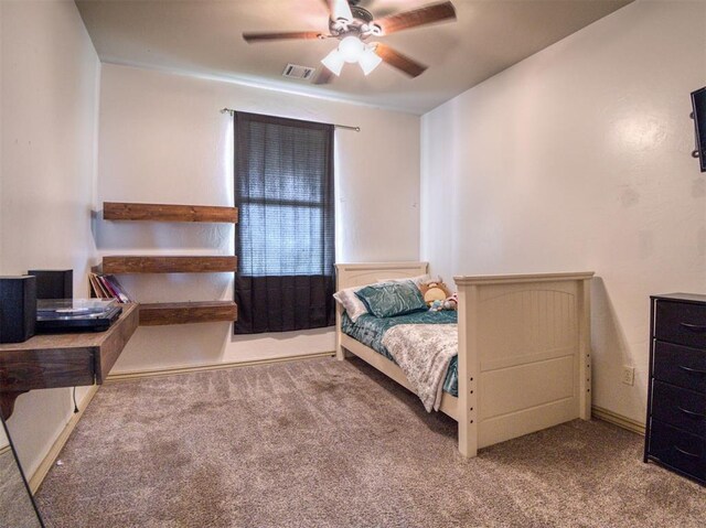 866 County St Unit 2922, Tuttle, OK 73089 - bedroom featuring carpet flooring and ceiling fan