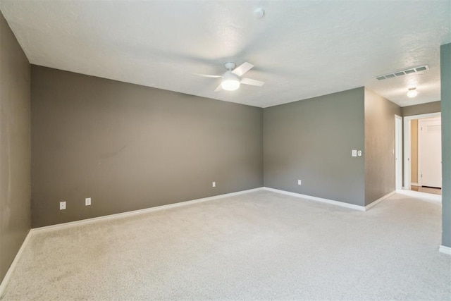4208 Briarcrest St, Norman, OK 73072 - unfurnished room featuring light carpet and ceiling fan