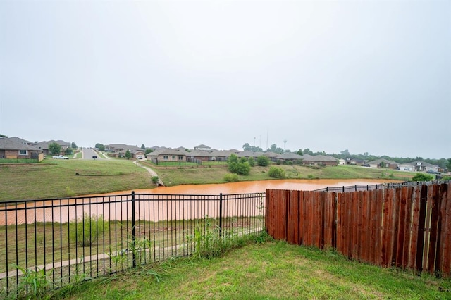 2365 Turtlewood River Rd, Midwest City, OK 73130 - view of yard with a residential view