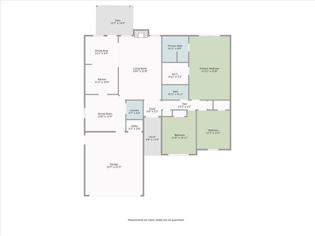 2309 NW 157th Ter, Edmond, OK 73013 - room layout