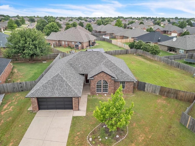 2309 NW 157th Ter, Edmond, OK 73013 - aerial view of residential area