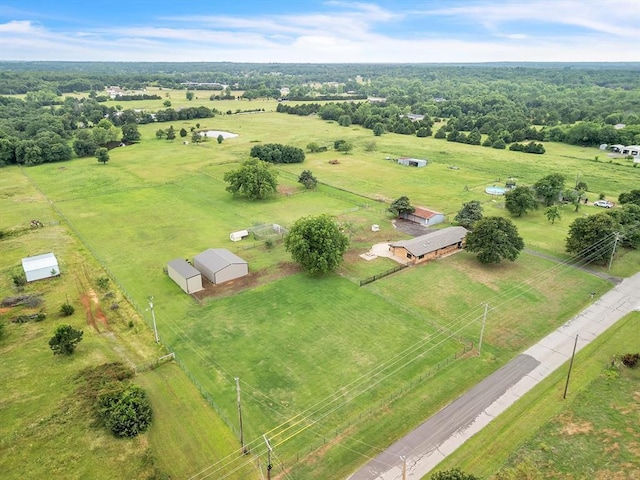 34207 Clearpond Rd, Shawnee, OK 74801 - overview of rural landscape featuring agricultural land