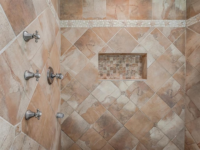2604 Jeannes Trl, Edmond, OK 73012 - bathroom view of a tile shower
