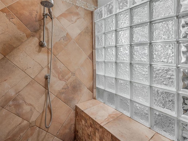 2604 Jeannes Trl, Edmond, OK 73012 - full bath featuring tiled shower