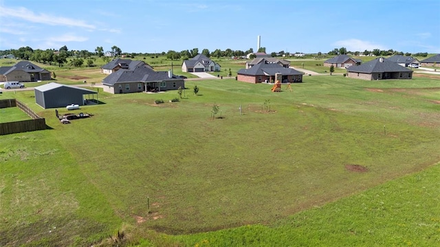 29731 Jade St, Cashion, OK 73016 - aerial perspective of suburban area