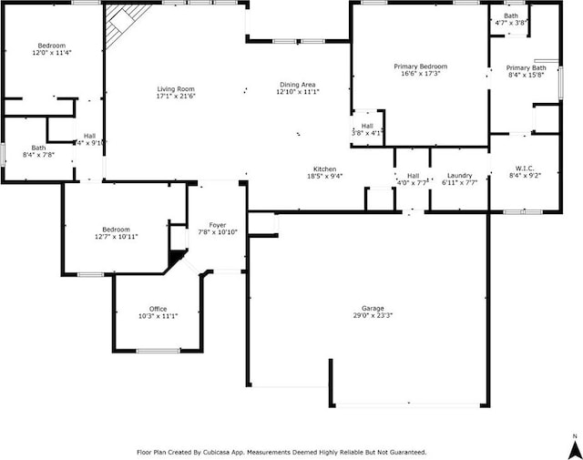 29731 Jade St, Cashion, OK 73016 - view of floor plan / room layout