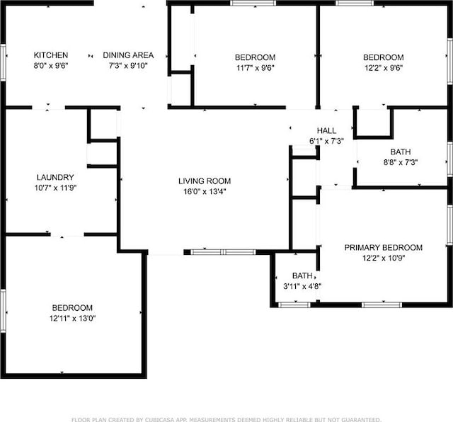 201 Vine St, Yukon, OK 73099 - property floor plan