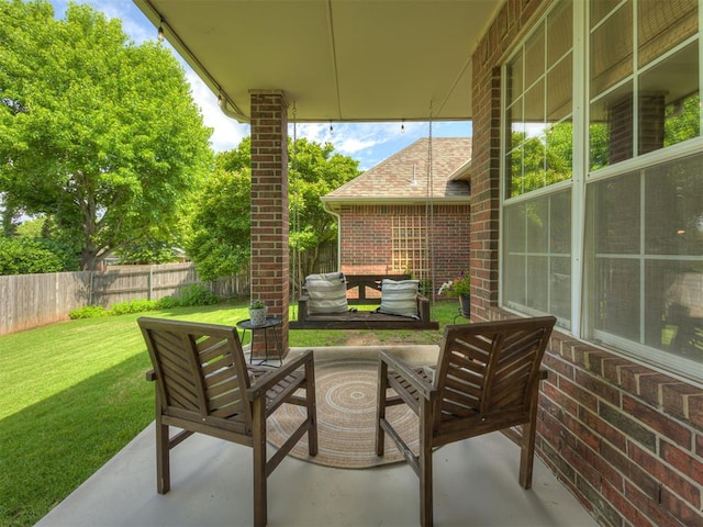 13925 Middleberry Rd, Edmond, OK 73013 - view of patio